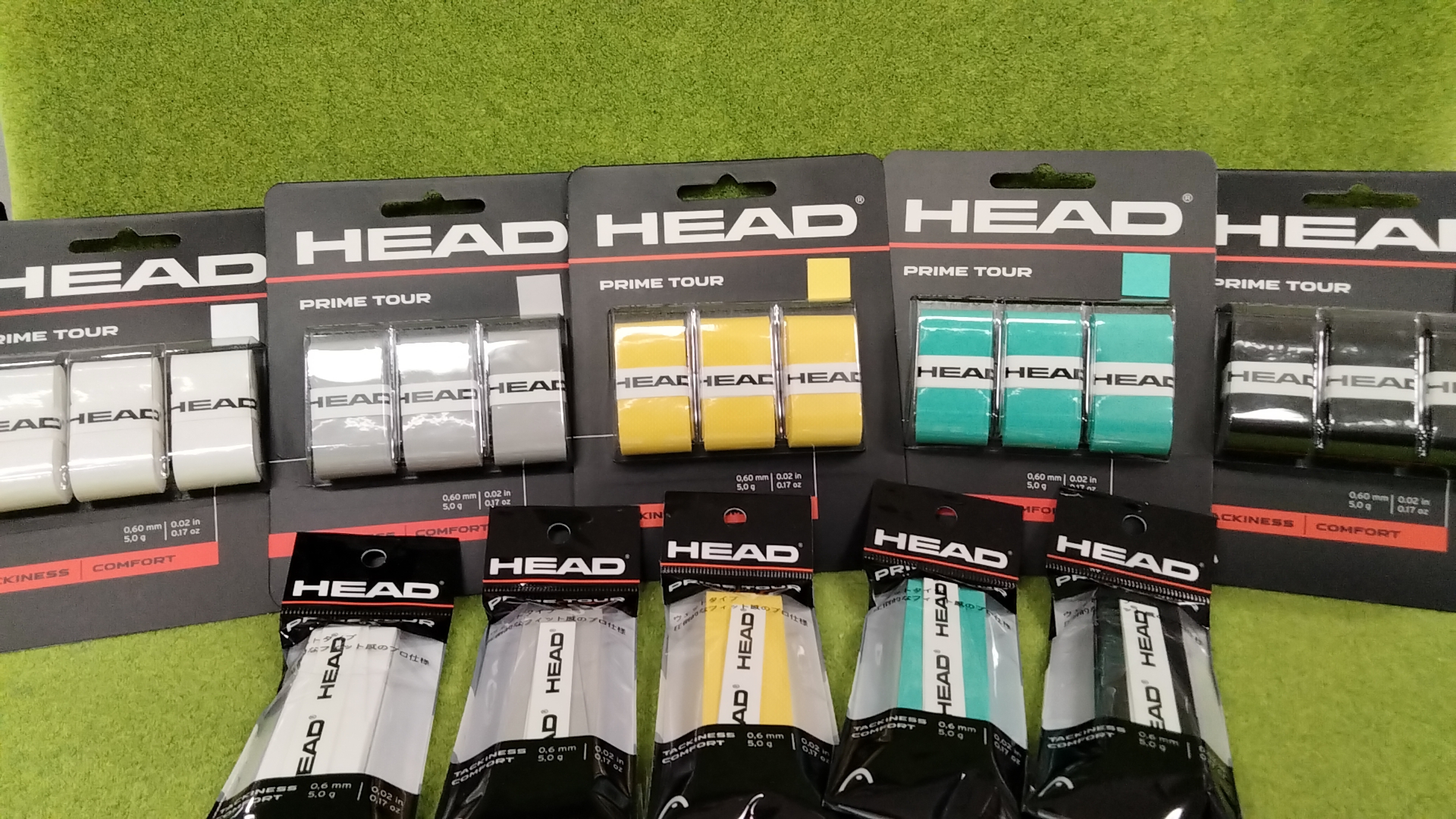 【待望の再入荷!】HEAD PRIME TOUR グリップテープ